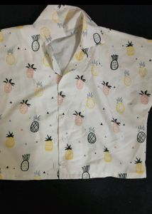 Pineapple Print Shirt