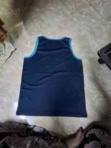 Men's Blue Athletic Tank Top