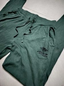 Green Athletic Jogger Pants