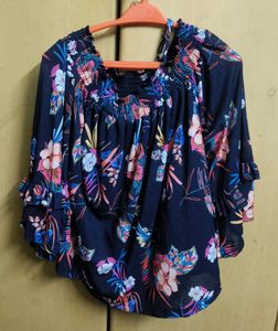 Floral Off-Shoulder Blouse