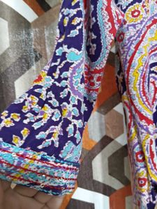 multi color kurta
