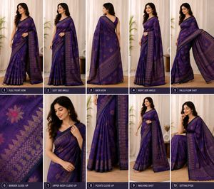 New premium quality tussar saree