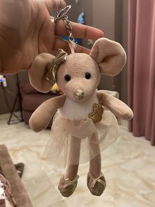 Cute Mouse Plush Keychain
