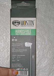 MOSTIN Handsfree Wired Earphones