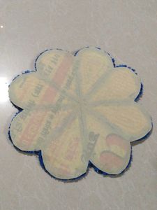Handmade Flower mat ragoli