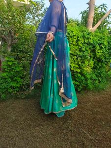 Stunning Teal Lehenga Choli