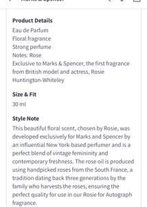 Marks And Spencer Perfume