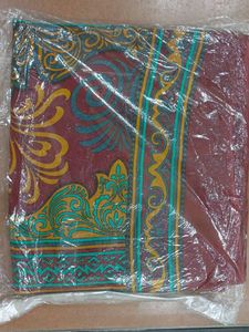 Beautiful Red &amp; Teal Saree