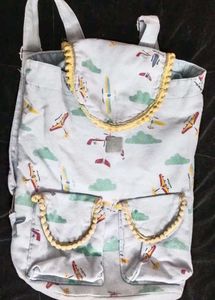Cute Airplane Print Backpack