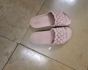 💥Dusty Pink Comfy Braided Slides