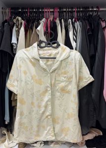 Floral Pajama Top