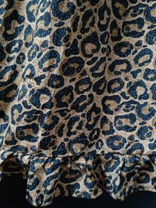 Leopard Print Maxi Dress, size l -xl