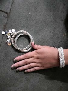 Silver Bangles