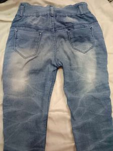 Unique Buckle Detail Jeans