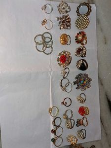 27+ in 450 only Statement Rings