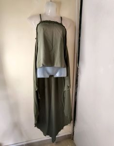 High-low Olive Top✳️