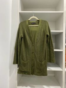 Marks And Spencer Olive Cardigan