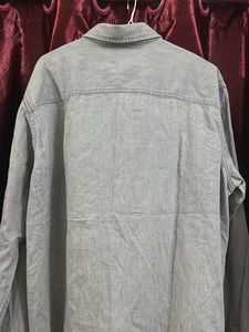 Men's Grey Denim Shirt