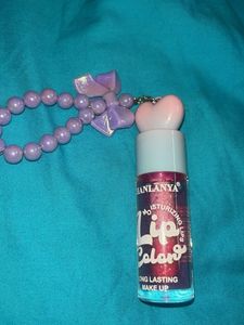 chalanyalip gloss glittery with charm