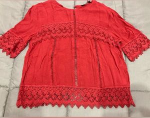ONLY Casual Regular Sleeves SolidWomen MaroonTop