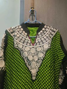 Vibrant Embroidered Kurta