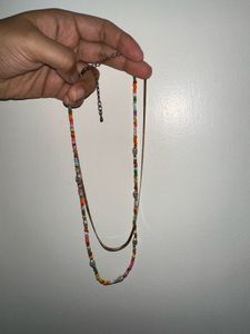 Funky Layered Beaded Necklace