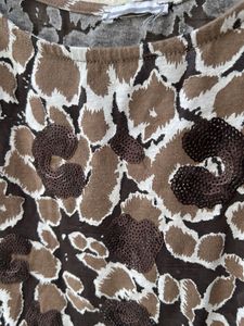Stylish Printed Sleeveless Top