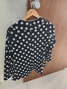 Polka Dot Blazer