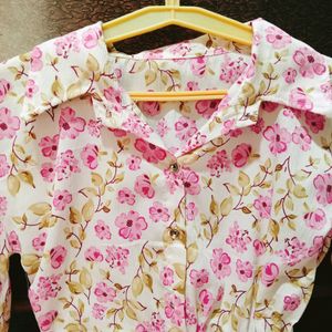 Flower Printed Top