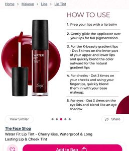 ❗ PRICE DROP ❗The Face Shop Lip &amp; Cheek Tint