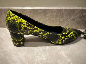 Animal Print Kitten Heels