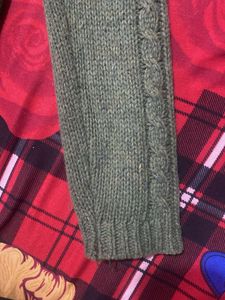 olive sweater