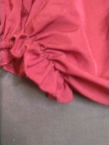Wine Red Top For Women