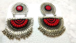 Oxidised Big Size  Earrings