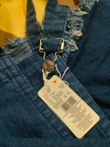 Denim dungaree
