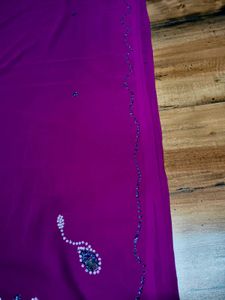 y2k hand work heavy saree...