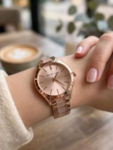 Michael Kors Rose Gold &amp; Pink Watch
