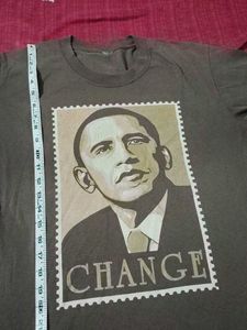 Obama "Change" Graphic T-Shirt