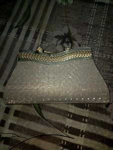 Sparkly Evening Clutch Bag