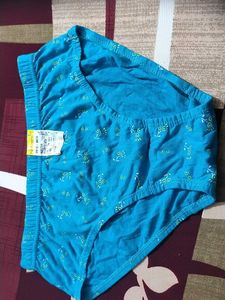 Comfortable Blue Printed Briefs