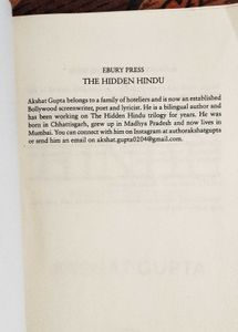 The Hidden Hindu: Book 1 And 2