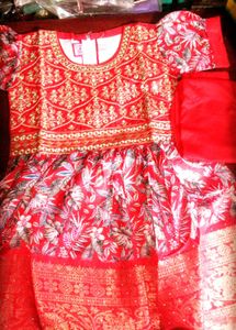 Fancy Silk Frock