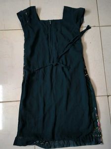 Elegant Teal Kurta with Sharara Pants
