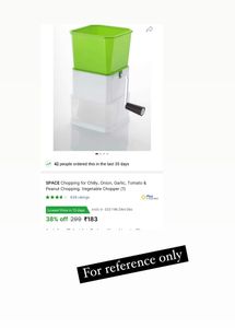Vegetable Cutter, Ginger Garlic Cutter