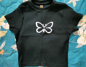 Cute Butterfly Graphic Tee