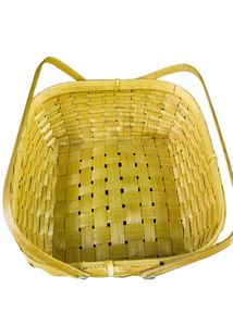 Handwoven Bamboo Basket