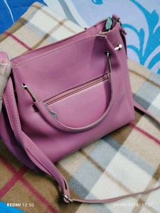 Ted Baker London Pink Leather Handbag