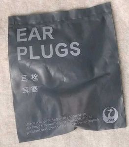 JAL Earplugs &amp; Headphone Covers - New