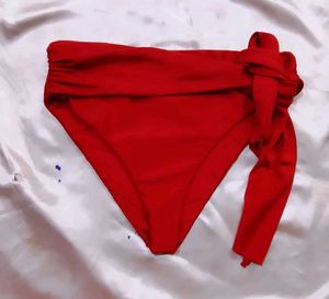 Red Bikini Bottom - Stylish Swimwear