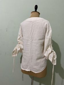 H&amp;M Linen Kurta Top